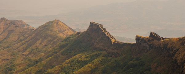 Bhatgar, Pratapgad, and Raigad. The trail includes stream crossings and wildflowers in monsoon and best views places in Maharashtra